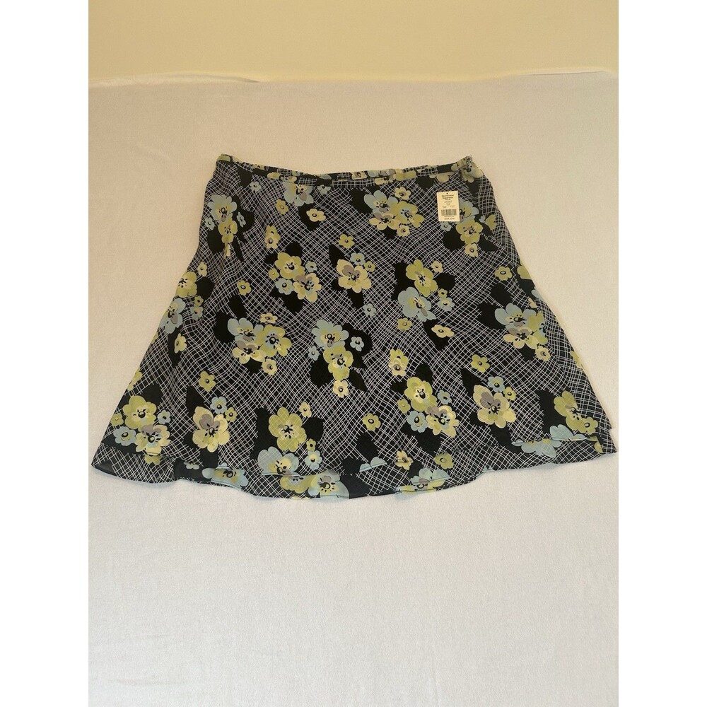 Varerie Stevens Women Skirt Size 22W Knee Length Flora NEW Silk 269